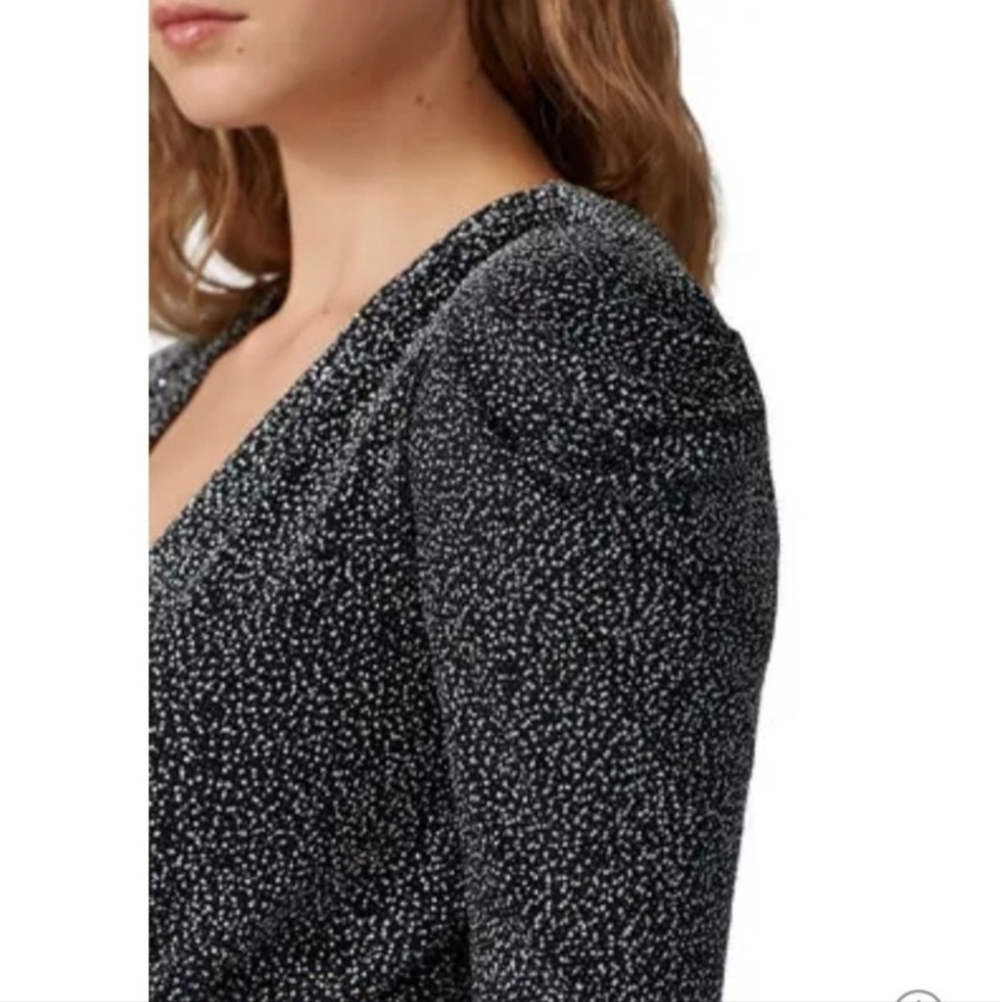 Jonathan Simkhai Black Glitter Jumpsuit grey 6 - Picture 4 of 13